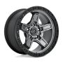 FUEL 1PC D698 KICKER Wheel 17X9 5X5.0 71.5 -12.0