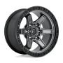 FUEL 1PC D698 KICKER Wheel 17X9 6X5.5 106.1 1.0