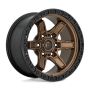 FUEL 1PC D699 KICKER Wheel 17X9 6X5.5 106.1 1.0
