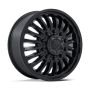 FUEL 1PC ARC DRW 22X8.25 10X225 +104 M-BLK (DF)
