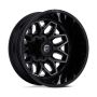FLUX DRW 22X8.25 8X6.5 -240 GBLK-GY (DR)