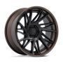 FUEL 1PC DYNAMO 20X9 6X135 87 +1 M-BLK BRNZ-LP