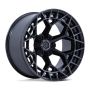 FUEL 1PC CHARGER 17X9 6X135 87 +1 G-BLK BRS-DDT