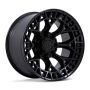 FUEL 1PC CHARGER 20X9 8X170 125 +1 BLK-OUT