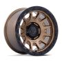 FUEL 1PC FORTRESS 18X9 6X135 87 +20 M-BRZ GBLK