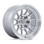 FUEL 1PC SPUR 17X9 6X5.5 106 -12 G-SLV-MCH-FC