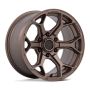 FUEL 1PC SPLICER 17X8.5 6X5.5 106 +25 B-BRNZ
