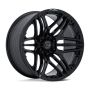 FUEL 1PC WEAPON 22X9.5 6X5.5 106 +0 G-BLK