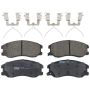 TRW PARTS TRC0399 TRW PREMIUM BRAKING - CERAMIC BRAKE PAD SET - TRC0399
