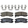 TRW PARTS TRC0698 TRW PREMIUM BRAKING - CERAMIC BRAKE PAD SET - TRC0698