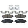 TRW PARTS TRC0792 TRW PREMIUM BRAKING - CERAMIC BRAKE PAD SET - TRC0792