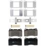 TRW PARTS TRC1001 TRW PREMIUM BRAKING - CERAMIC BRAKE PAD SET - TRC1001