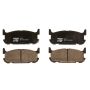 TRW PARTS TRC1002 TRW PREMIUM BRAKING - CERAMIC BRAKE PAD SET - TRC1002
