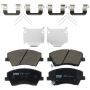 TRW PARTS TRC1912 TRW PREMIUM BRAKING - CERAMIC BRAKE PAD SET - TRC1912