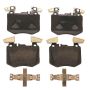 TRW PARTS TRC2162 TRW PREMIUM BRAKING - CERAMIC BRAKE PAD KIT - TRC2162