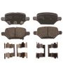 TRW PARTS TRC2168 TRW PREMIUM BRAKING - CERAMIC BRAKE PAD KIT - TRC2168