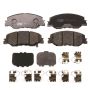 TRW PARTS TRC2185 TRW PREMIUM BRAKING - CERAMIC BRAKE PAD KIT - TRC2185