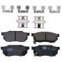 TRW PARTS TRH0256 TRW PREMIUM BRAKING - METALLIC BRAKE PAD SET - TRH0256