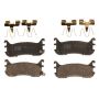 TRW PARTS TRH0636 TRW PREMIUM BRAKING - METALLIC BRAKE PAD SET - TRH0636