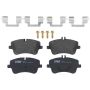 TRW PARTS TRH0872 TRW PREMIUM BRAKING - METALLIC BRAKE PAD SET - TRH0872
