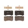 TRW PARTS TRH0984 TRW PREMIUM BRAKING - METALLIC BRAKE PAD SET - TRH0984