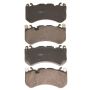 TRW PARTS TRH1291 TRW PREMIUM BRAKING - METALLIC BRAKE PAD SET - TRH1291