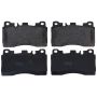 TRW PARTS TRH1531 TRW PREMIUM BRAKING - METALLIC BRAKE PAD SET - TRH1531