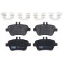 TRW PARTS TRH1646 TRW PREMIUM BRAKING - METALLIC BRAKE PAD SET - TRH1646
