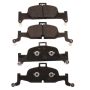 TRW PARTS TRH1897 TRW PREMIUM BRAKING - METALLIC BRAKE PAD SET - TRH1897