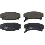 TRW PARTS TRM0316 TRW PREMIUM BRAKING - METALLIC BRAKE PAD SET - TRM0316