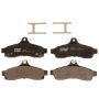 TRW PARTS TRM0628 TRW PREMIUM BRAKING - METALLIC BRAKE PAD SET - TRM0628