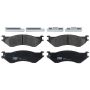 TRW PARTS TRM0702 TRW PREMIUM BRAKING - METALLIC BRAKE PAD SET - TRM0702