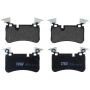TRW PARTS TRM1373 TRW PREMIUM BRAKING - METALLIC BRAKE PAD SET - TRM1373