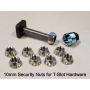 Tuff Stuff Overland TSSECBLT10MM SECURITY NUTS, 10MM
