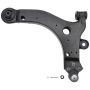 TRW PARTS JTC1493 TRW PREMIUM CHASSIS - SUSPENSION CONTROL ARM AND BALL JOINT ASSEMBLY - JTC1493