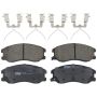 TRW PARTS TRC0399 TRW PREMIUM BRAKING - CERAMIC BRAKE PAD SET - TRC0399