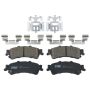 TRW PARTS TRC0792 TRW PREMIUM BRAKING - CERAMIC BRAKE PAD SET - TRC0792