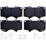 TRW PARTS TRC0976 TRW PREMIUM BRAKING - CERAMIC BRAKE PAD SET - TRC0976
