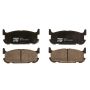TRW PARTS TRC1002 TRW PREMIUM BRAKING - CERAMIC BRAKE PAD SET - TRC1002