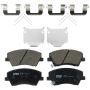TRW PARTS TRC1912 TRW PREMIUM BRAKING - CERAMIC BRAKE PAD SET - TRC1912