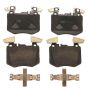 TRW PARTS TRC2162 TRW PREMIUM BRAKING - CERAMIC BRAKE PAD KIT - TRC2162