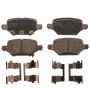TRW PARTS TRC2168 TRW PREMIUM BRAKING - CERAMIC BRAKE PAD KIT - TRC2168