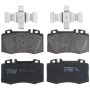 TRW PARTS TRH0847A TRW PREMIUM BRAKING - METALLIC BRAKE PAD SET - TRH0847A