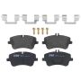 TRW PARTS TRH0872 TRW PREMIUM BRAKING - METALLIC BRAKE PAD SET - TRH0872