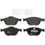 TRW PARTS TRH0970 TRW PREMIUM BRAKING - METALLIC BRAKE PAD SET - TRH0970
