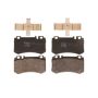 TRW PARTS TRH0984 TRW PREMIUM BRAKING - METALLIC BRAKE PAD SET - TRH0984