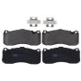 TRW PARTS TRH1371 TRW PREMIUM BRAKING - METALLIC BRAKE PAD SET - TRH1371