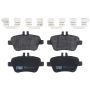 TRW PARTS TRH1646 TRW PREMIUM BRAKING - METALLIC BRAKE PAD SET - TRH1646