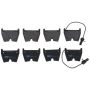 TRW PARTS TRH2099 TRW PREMIUM BRAKING - METALLIC BRAKE PAD SET - TRH2099