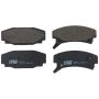 TRW PARTS TRM0316 TRW PREMIUM BRAKING - METALLIC BRAKE PAD SET - TRM0316